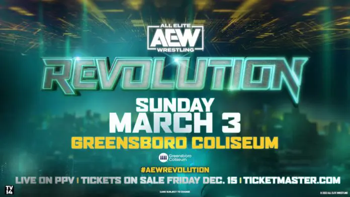 What time is AEW Revolution 2024 tonight? Date, start time, match