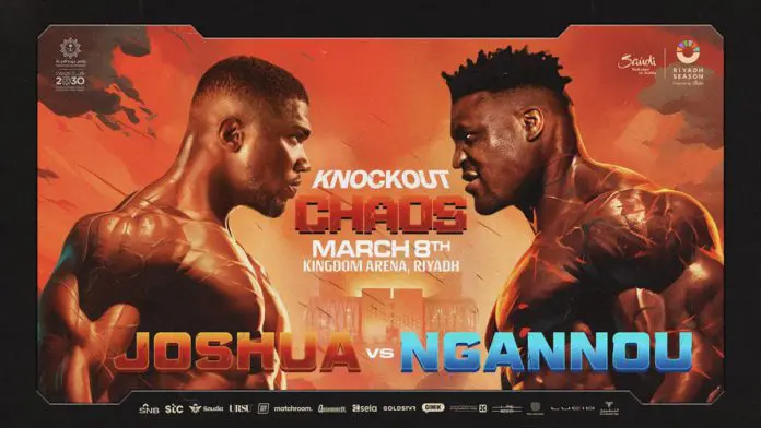 Anthony Joshua vs Francis Ngannou date time tickets stream