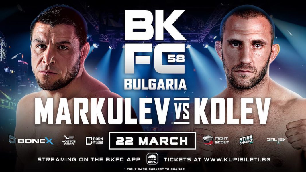 BKFC 58 Bulgaria Markulev vs Kolev date, time, tickets, stream