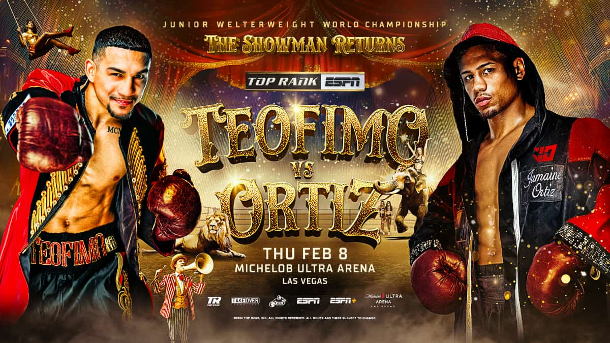 Teofimo Lopez vs Jamaine Ortiz date, time, tickets, stream