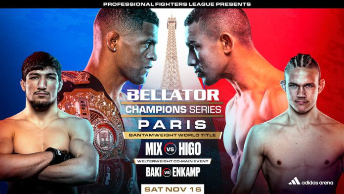 Bellator Paris: Mix vs Higo