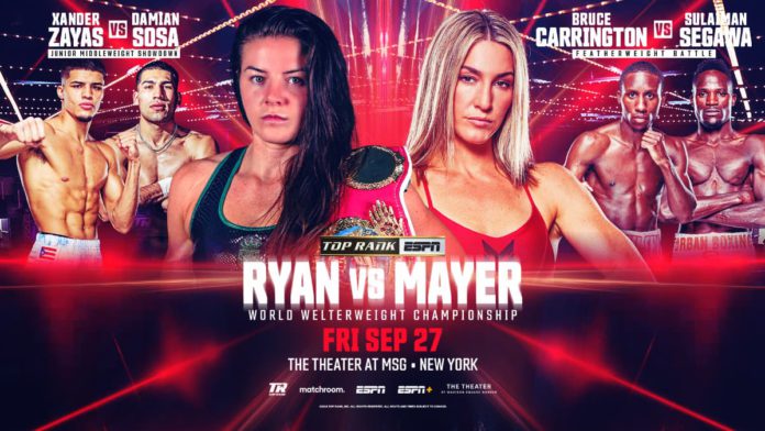 Sandy Ryan vs Mikaela Mayer