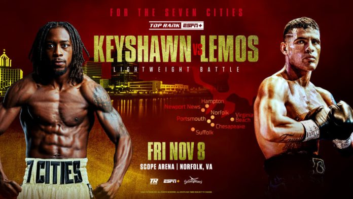 Keyshawn Davis vs Gustavo Daniel Lemos