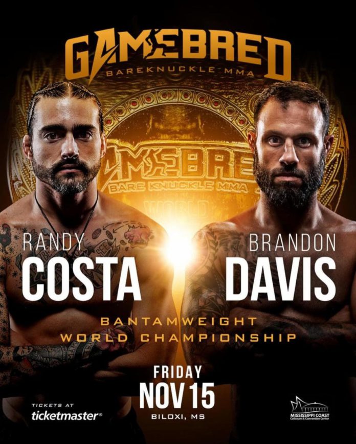 Gamebred Bareknuckle MMA: Costa vs Davis