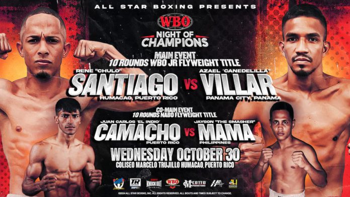 Rene Santiago vs Azael Villar