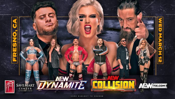 AEW Dynamite Collision Fresno