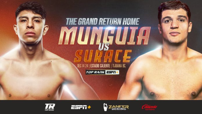 Jaime Munguia vs Bruno Surace