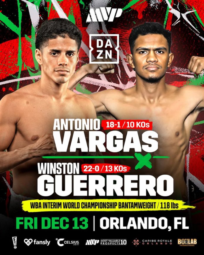 Antonio Vargas vs Winston Guerrero