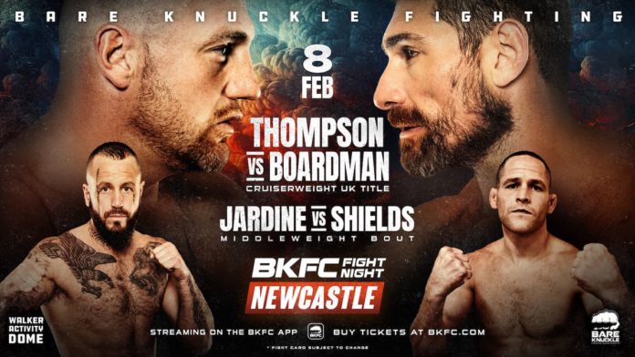 BKFC Newcastle: Thompson vs Boardman