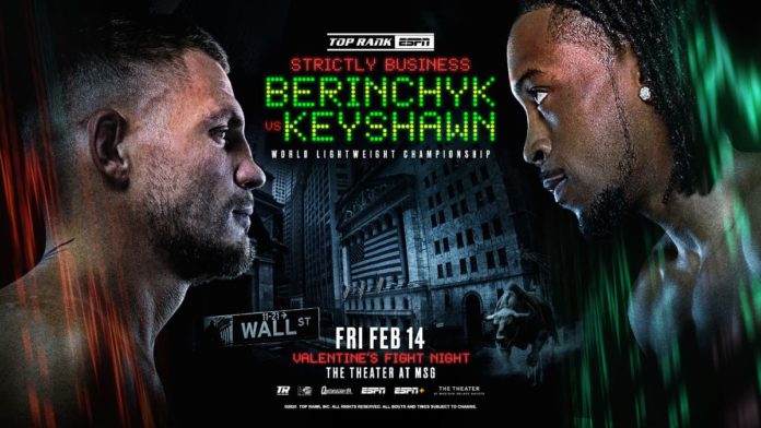 Denys Berinchyk vs Keyshawn Davis