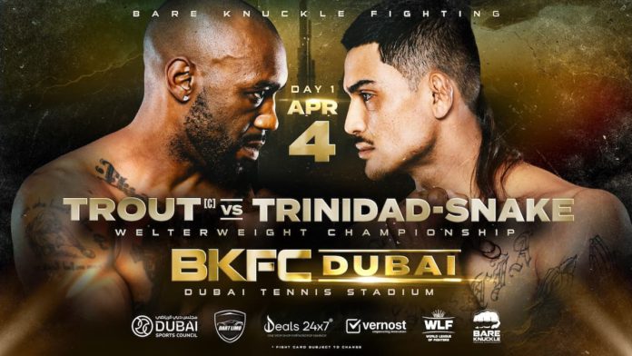 BKFC Dubai: Trout vs Trinidad-Snake