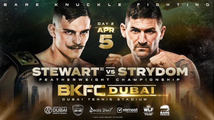 BKFC Dubai: Stewart vs Strydom