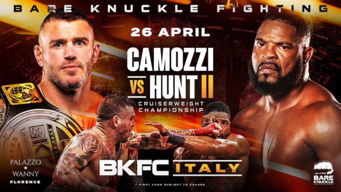 BKFC Italy: Camozzi vs Hunt