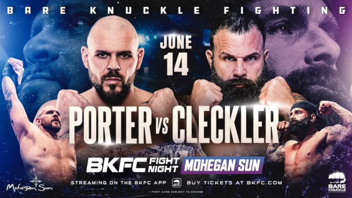 BKFC Mohegan Sun Porter vs Cleckler
