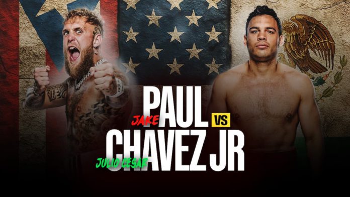Jake Paul vs Julio Cesar Chavez Jr