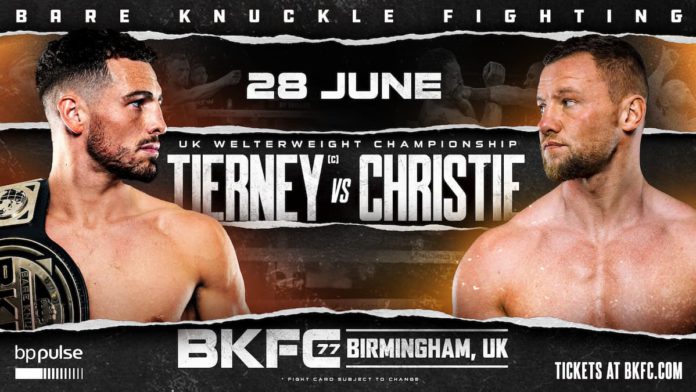 BKFC 77 Birmingham: Tierney vs Christie