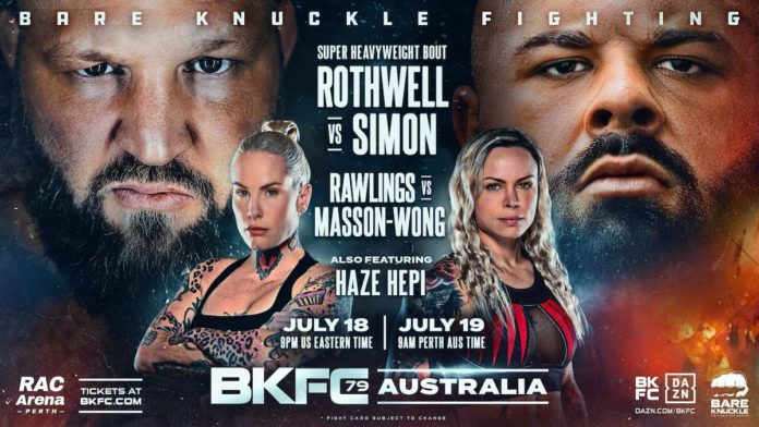 BKFC 79 Perth: Rothwell vs Simon