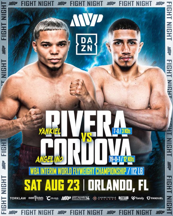 Yankiel Rivera vs Angelino Cordova