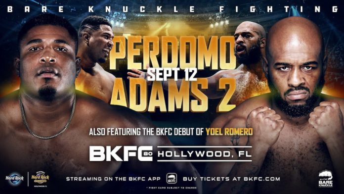 BKFC 80 Hollywood Perdomo vs Adams 2