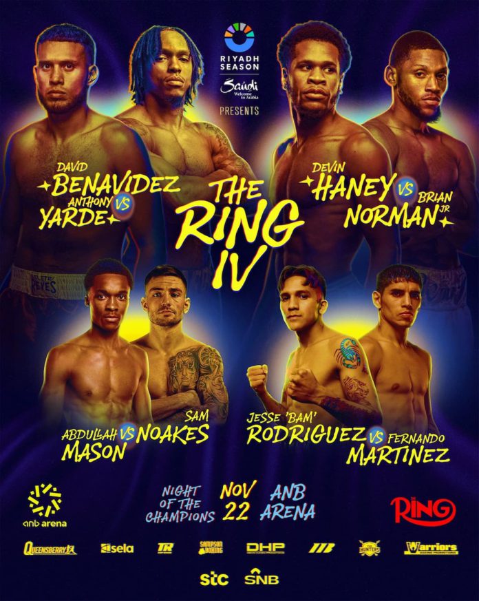 David Benavidez vs Anthony Yarde