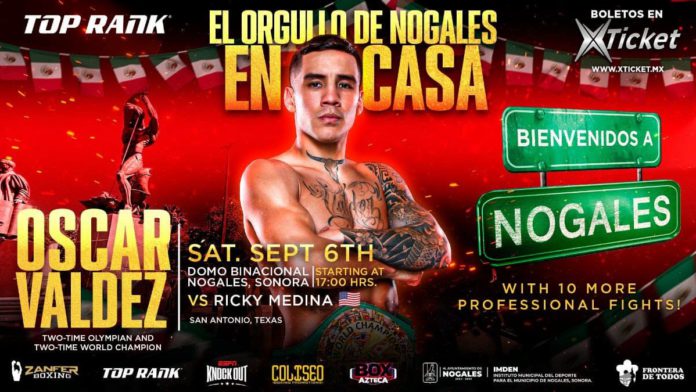 Oscar Valdez vs Ricky Medina