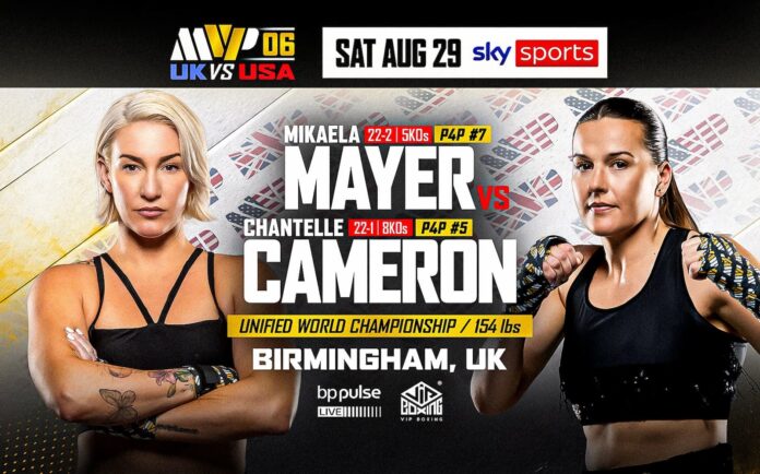 Mikaela Mayer vs Chantelle Cameron