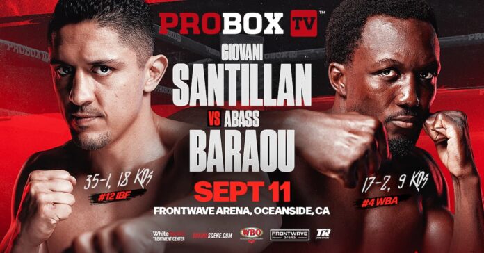 Abass Baraou vs Giovani Santillan